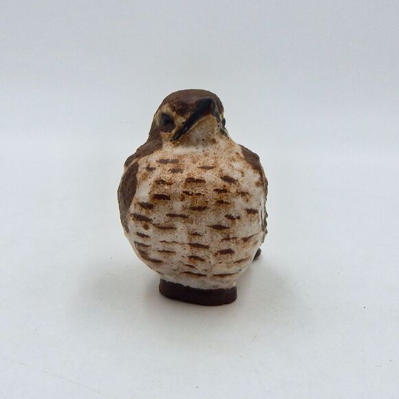 Andersen Design Studio Art Pottery Fledgling Robin Bird Figurine 3 Inch Unsigned - Picture 2 of 9